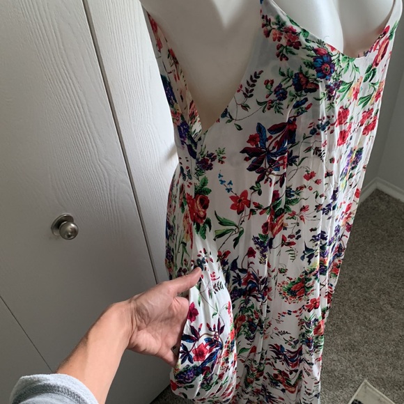 Floral Zanzea maxi dress. Size XL. - Picture 2 of 5